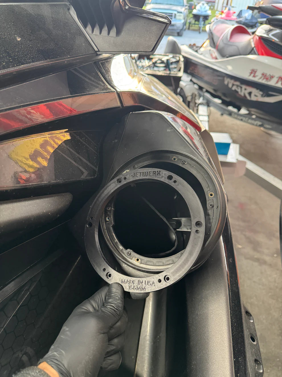 SeaDoo Factory Audio Speaker Adapter Ring 157mm